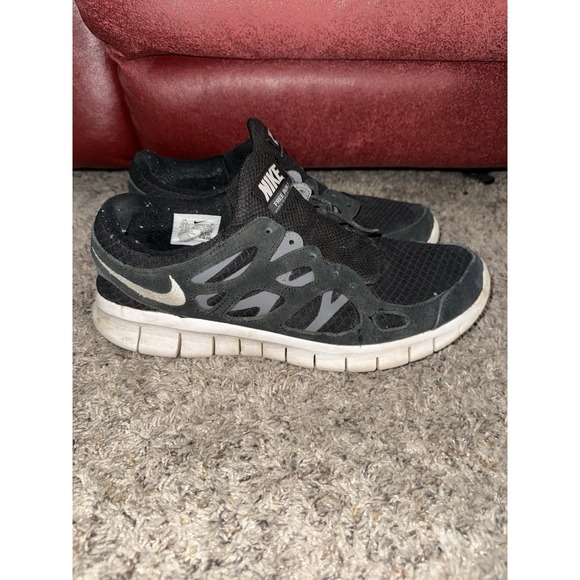 Nike‎ Free Run 2 Men's Size 11.5 Black/White GREAT CONDITION - Picture 1 of 7